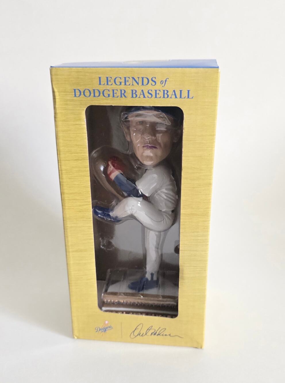 2023 Orel Hershiser Legends of Dodger Baseball Bobblehead NIB